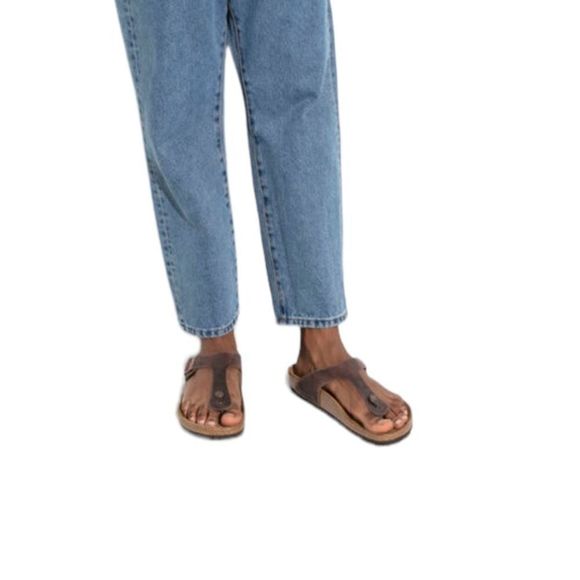 BIRKENSTOCK  Black only left Leather Unisex Size 43 European Men's 10 Woman's… - Picture 2 of 7